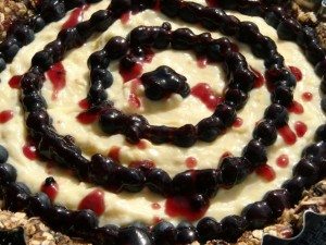 Weekly Recipe - Blueberry Lemon Curd & Yogurt Tart