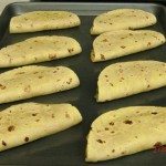 Assembling Kale Black Bean and Corn Moons