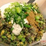 Filling for Kale Black Bean and Corn Moons