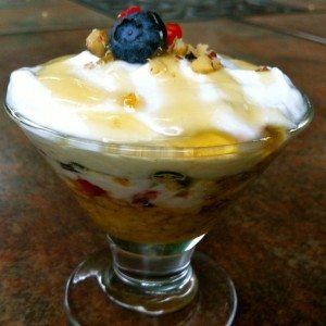 Berry Yogurt Trifle-ish