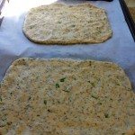 Basil Rosemary Pizza Crust and Carrot Squash Tomato Sauce